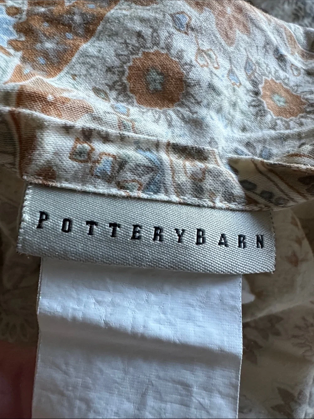 Pottery Barn duvet cover